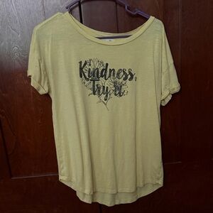 Maurices Sunny Yellow Tee